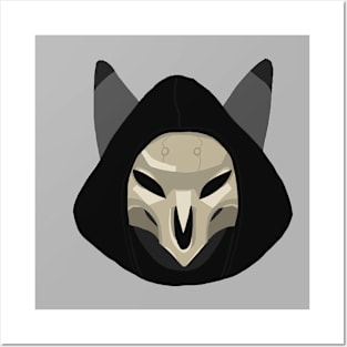 Overwatch Cats Reaper Posters and Art